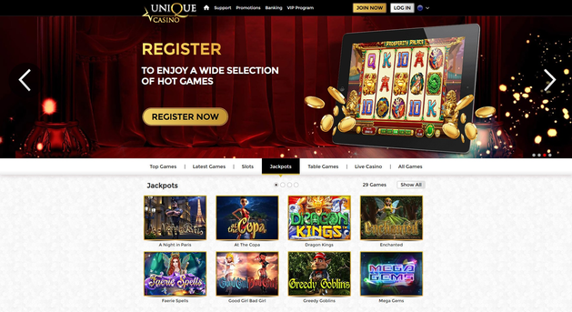 unique casino Gameplay